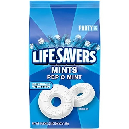 Mars Life Savers Mints, Pep-O-Mint, Value Bag, 44.93oz MRS29056